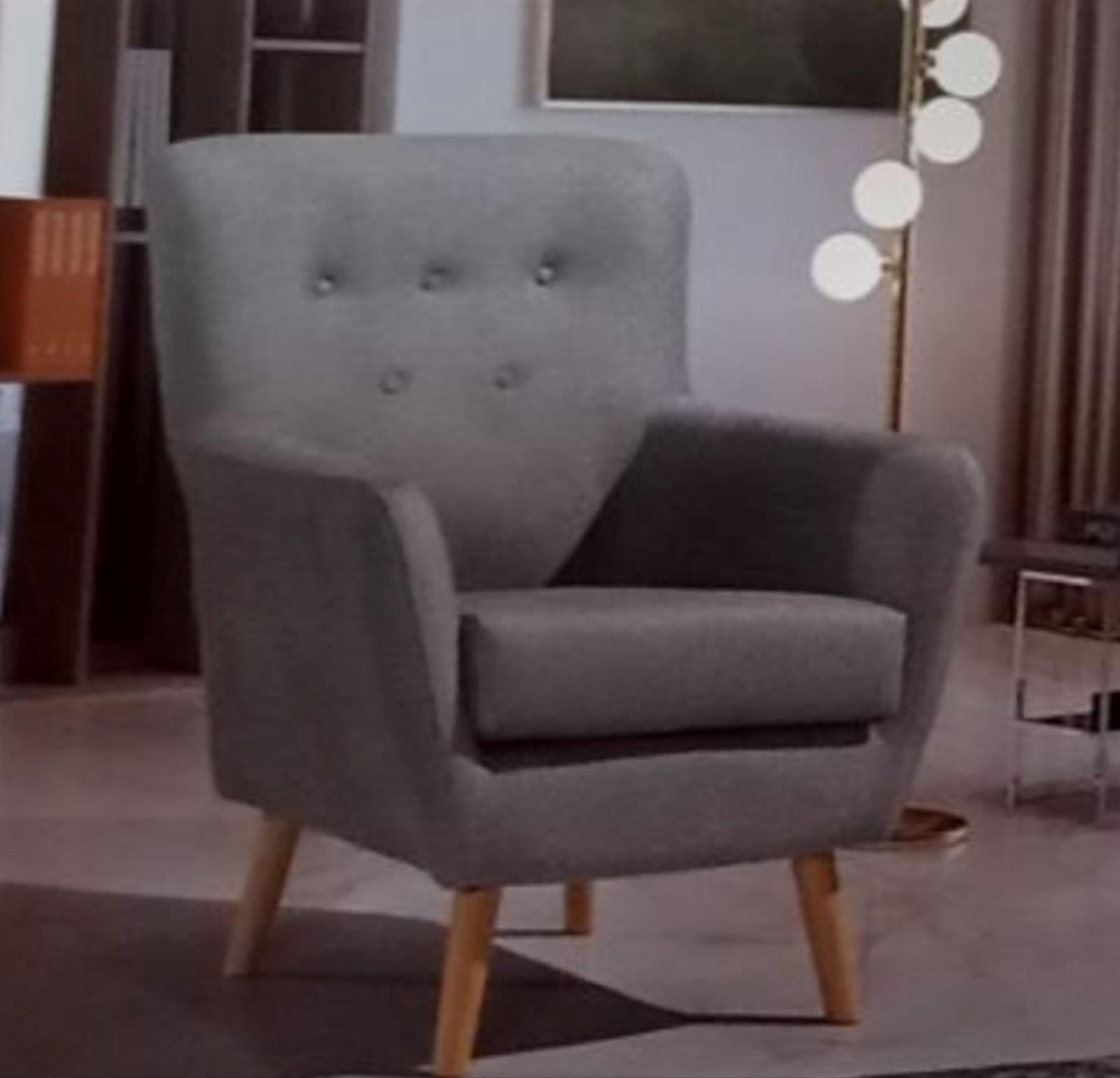Butaca en color gris (2) - Imagen 1
