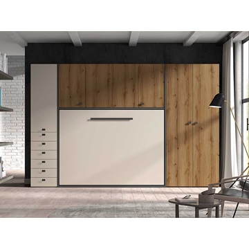 Cama abatible de matrimonio - Imagen 1