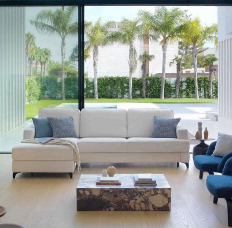 Chaisse Longue color blanco - Imagen 1