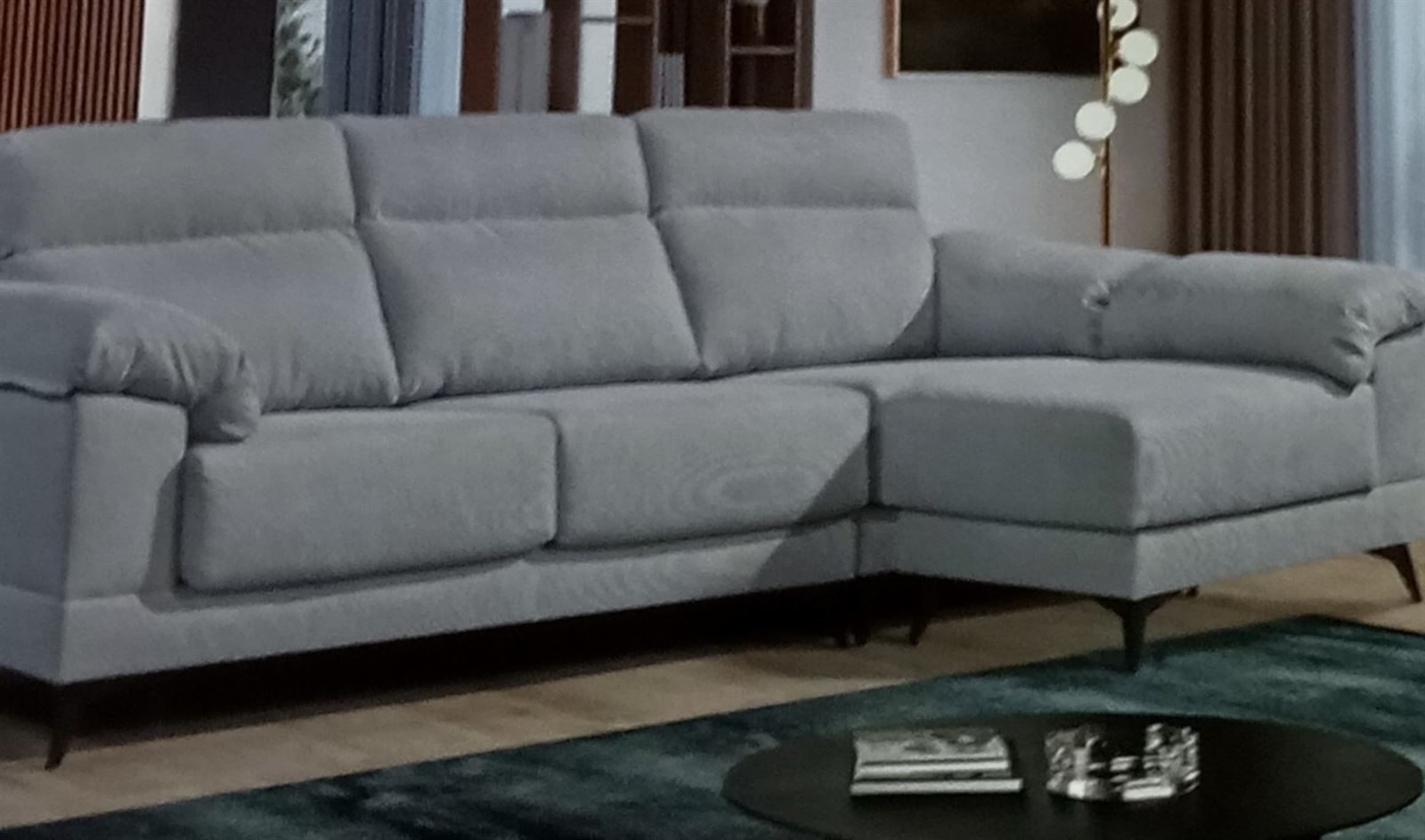 Chaisse Longue color cement - Imagen 1