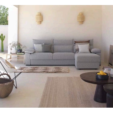 Chaisse Longue color gris - Imagen 1