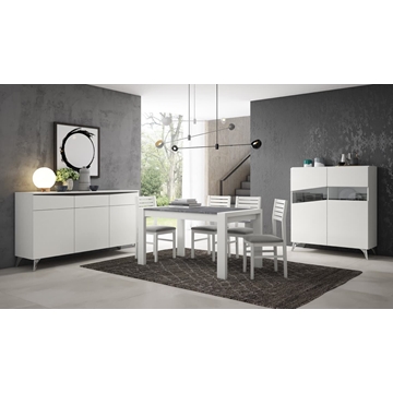 Composición comedor blanca - Imagen 1