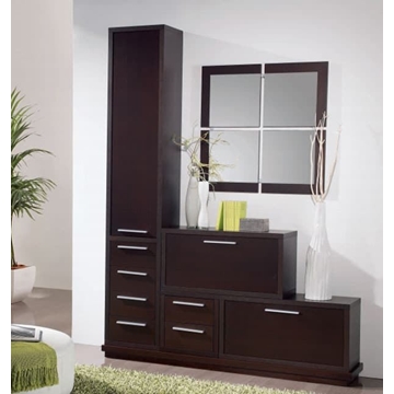 Composición mueble auxiliar espejo - Imagen 1