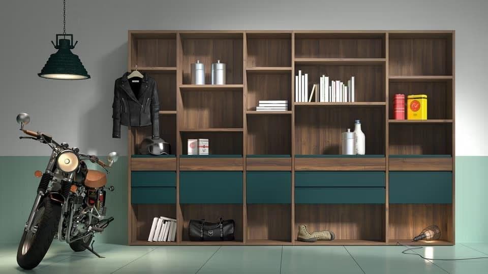Foto 1 Composición Mueble Auxiliar Verde