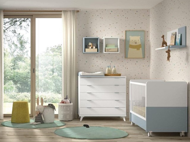 Dormitorio de Bebé convertibles en Dormitorios Infantiles 
