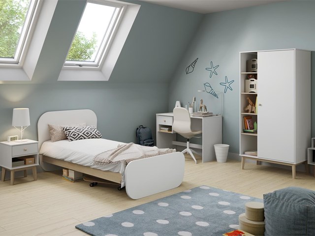 Dormitorio tipo Montessori