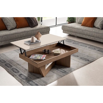 Mesa centro elevable - Imagen 1