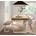 Mesa de comedor blanco madera - Imagen 1