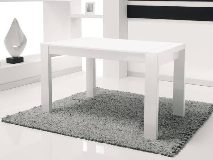 Mesa de comedor extensible Blanc - Imagen 1