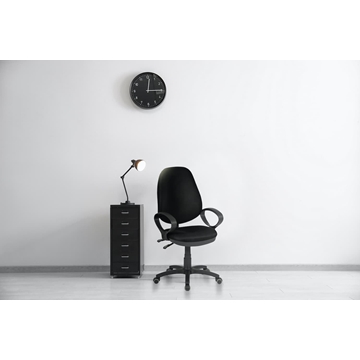 Silla oficina negra clásica - Imagen 1