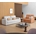 Sofá cama en blanco - Imagen 1