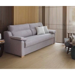 Sofá cama gris - Imagen 1