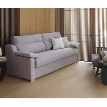 Sofá cama gris - Imagen 1